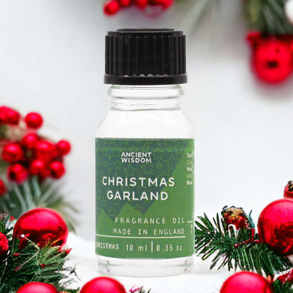 Christmas Garland Fragrance Oil 10ml for Enchanting Festive Scents