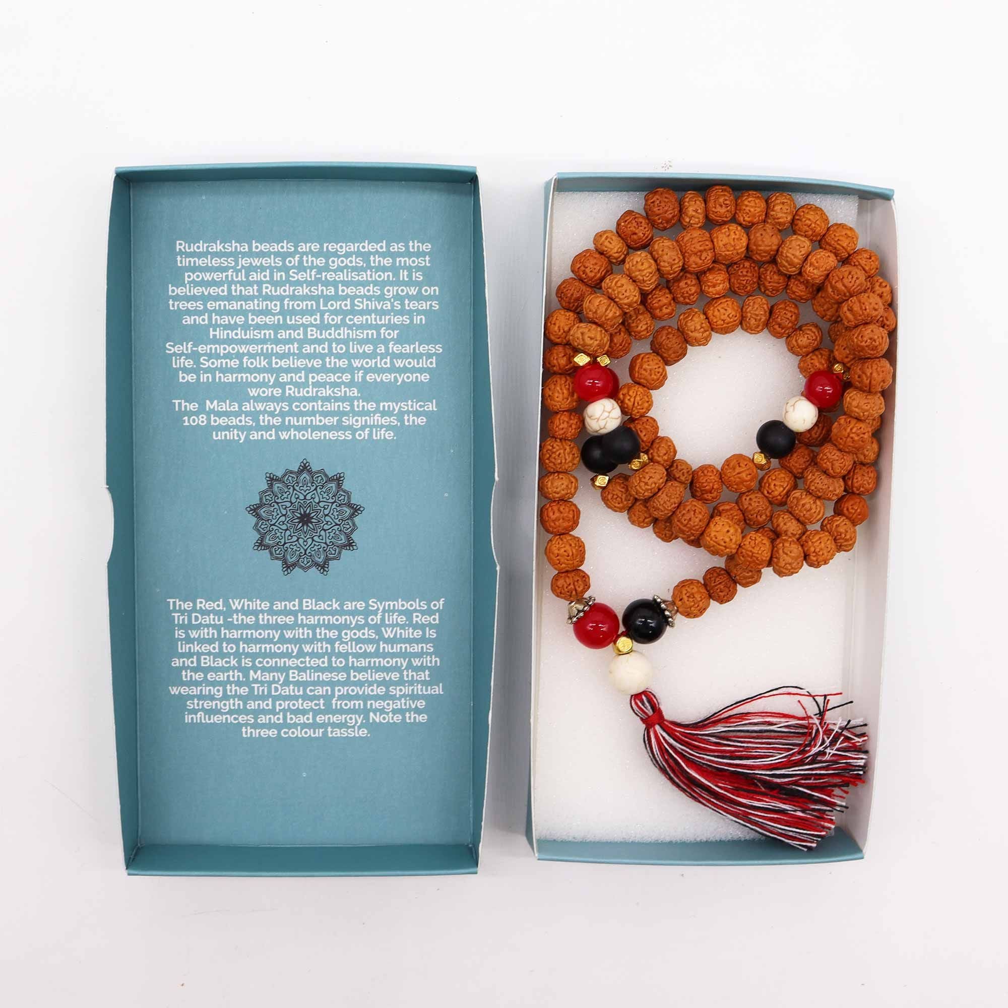 Bali Mala Necklace for Harmony and Protection in Mindful Living