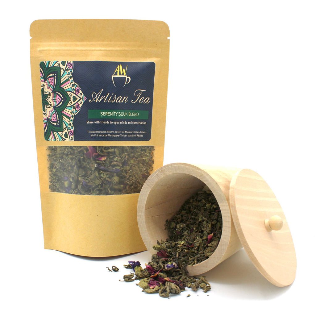 50g Serenity Souk Blend Refreshing Green Tea with Mint Flavour