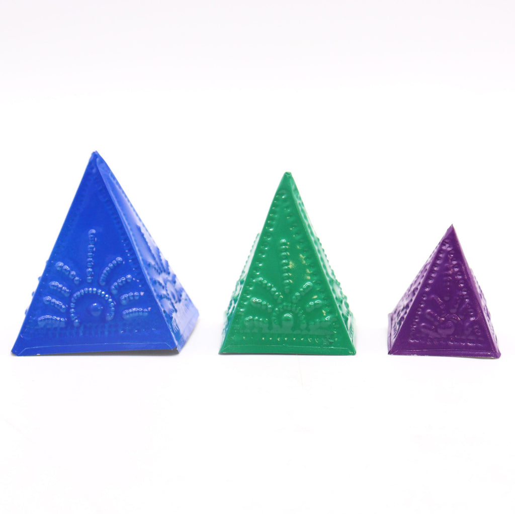 Incense Powder Mould Set in Blue Green Purple for Aromatic Use