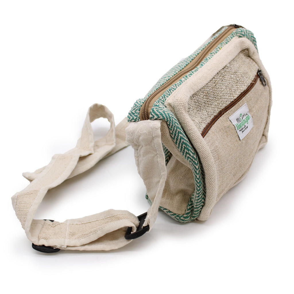 Messenger Bag in Assorted Colours Made from Hemp and Cotton