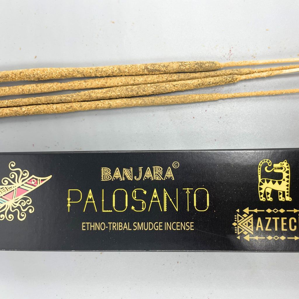 Banjara Tribal Smudge Incense Sticks with Enchanting Palo Santo Aroma