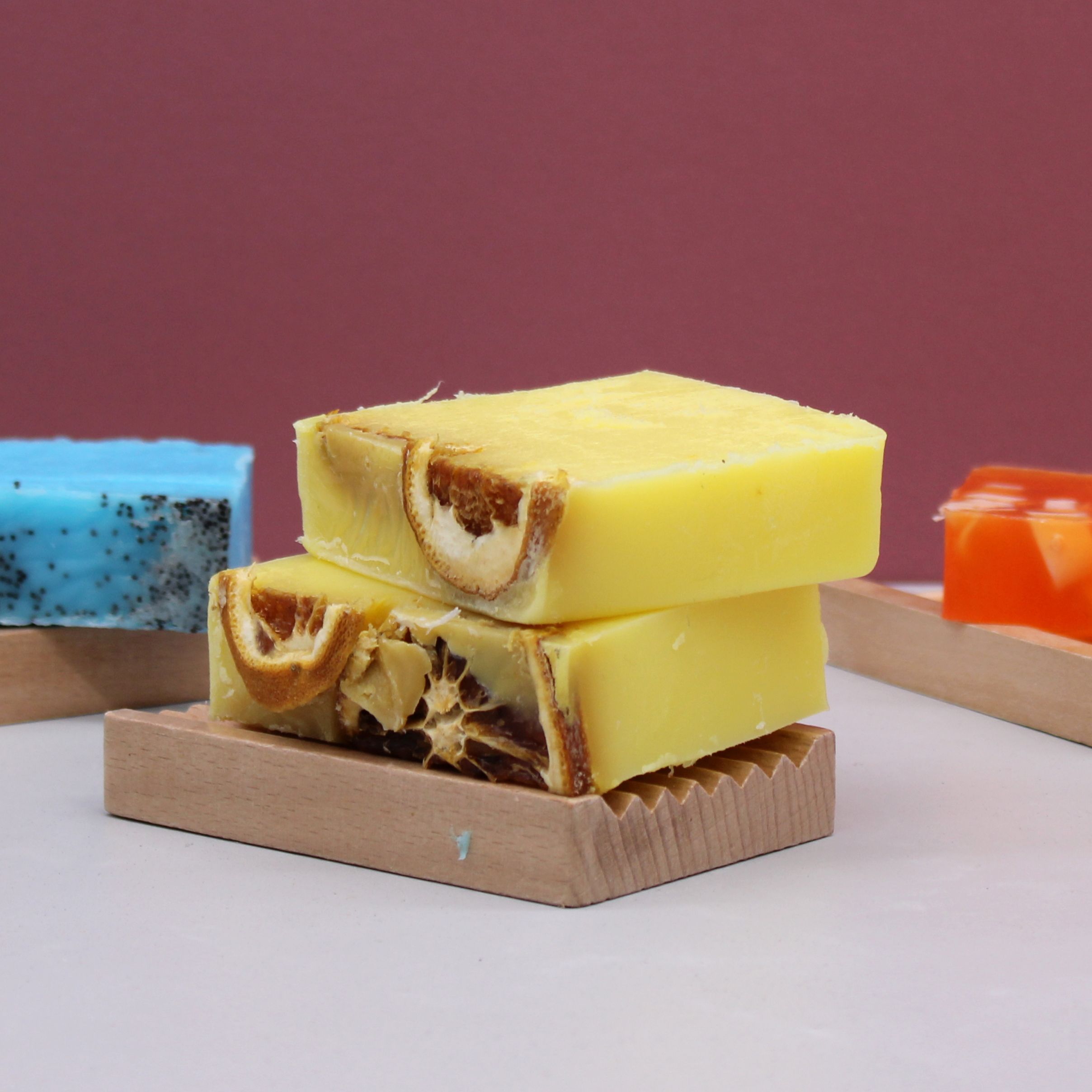 Pack of 13 Slice of Sunshine Soap Bars with Invigorating Citrus