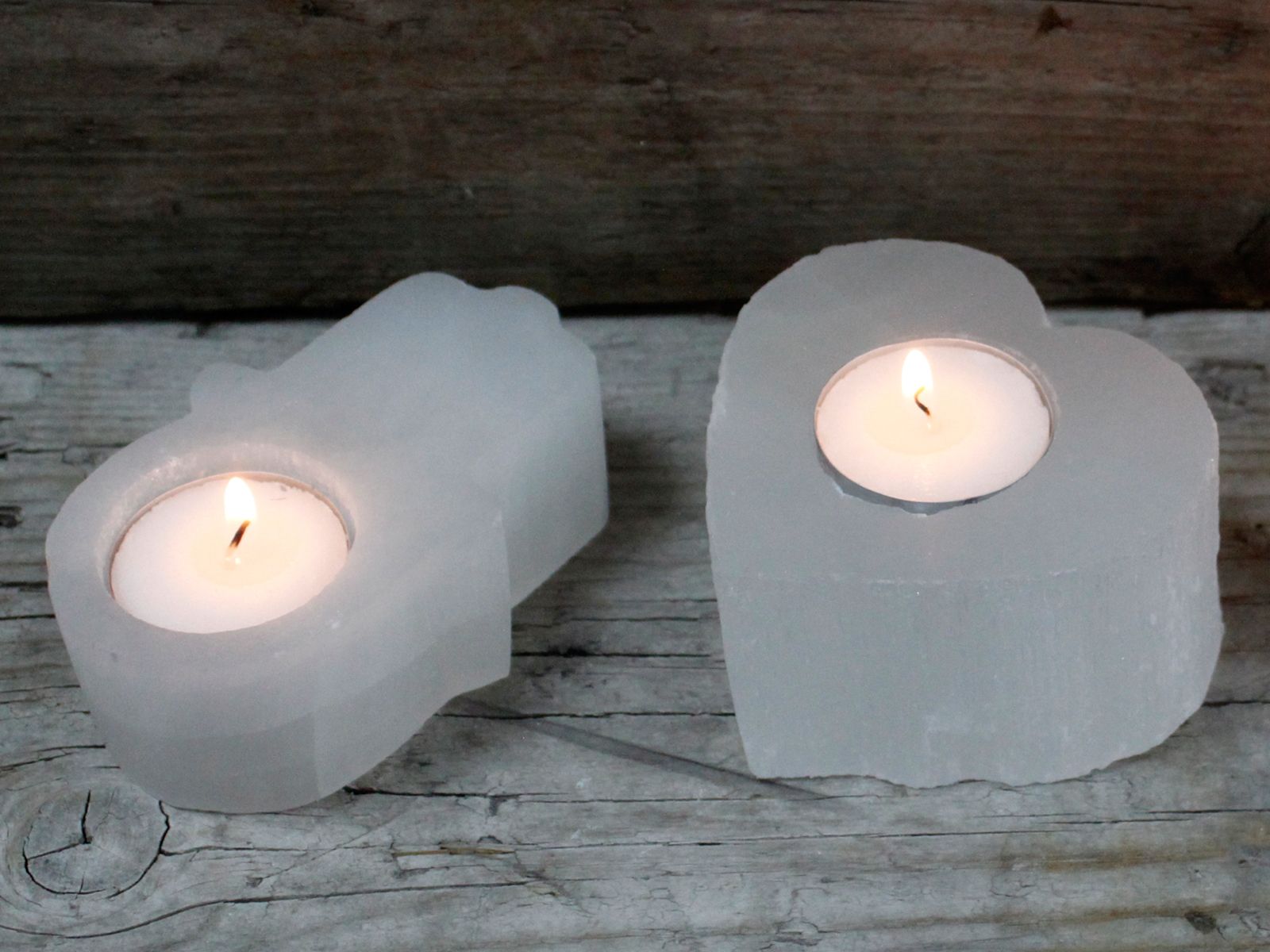 Selenite Hamsa Candle Holder for Home Decor and Gifting Ideas