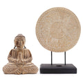 Buddha Feng Shui Set with Classic Mandala Design for Inner Harmony