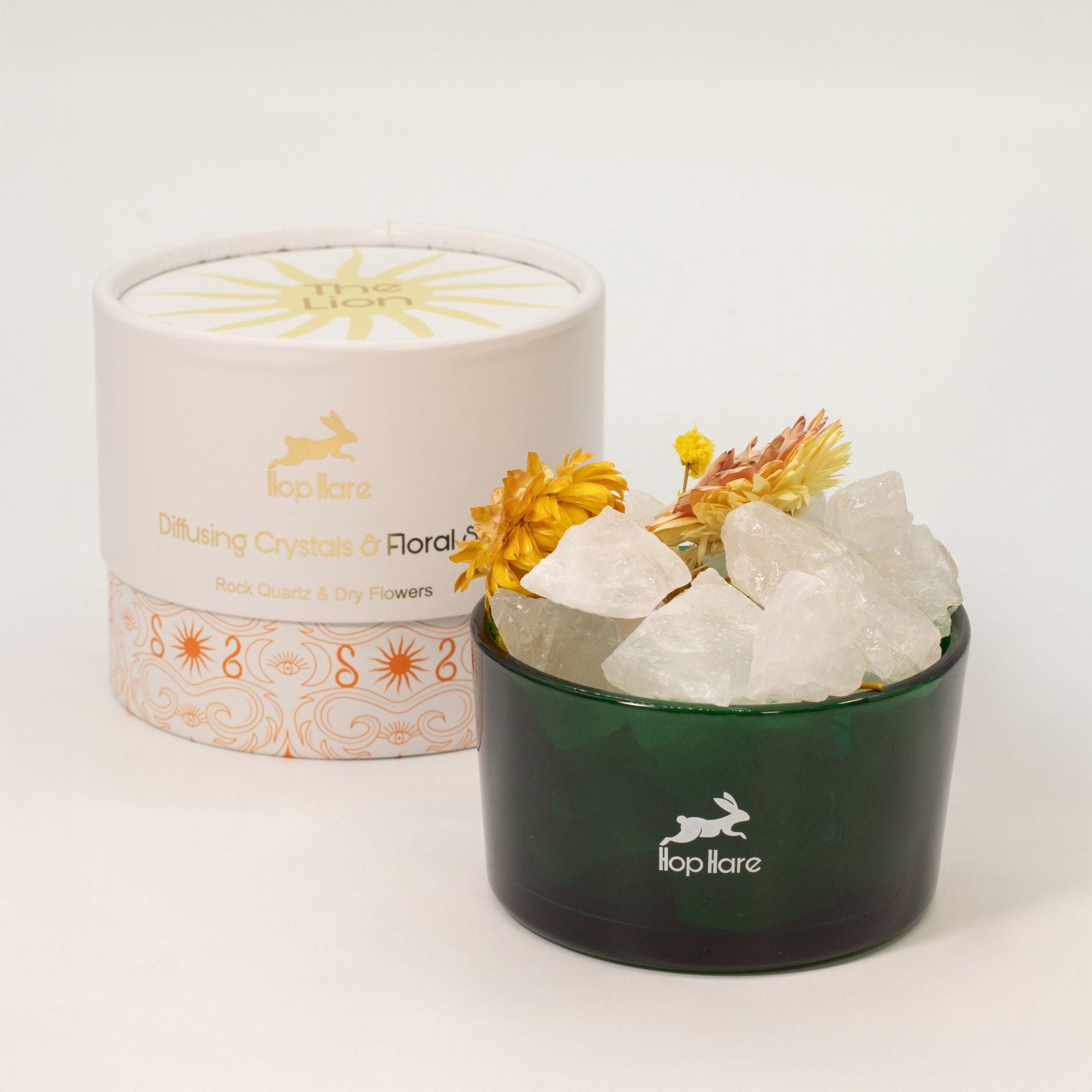 Hop Hare The Lion Diffusing Crystals Floral Set for Home Decor