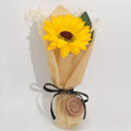 Soap Flower Single Sunflower for Bright Home Decor and Gifting