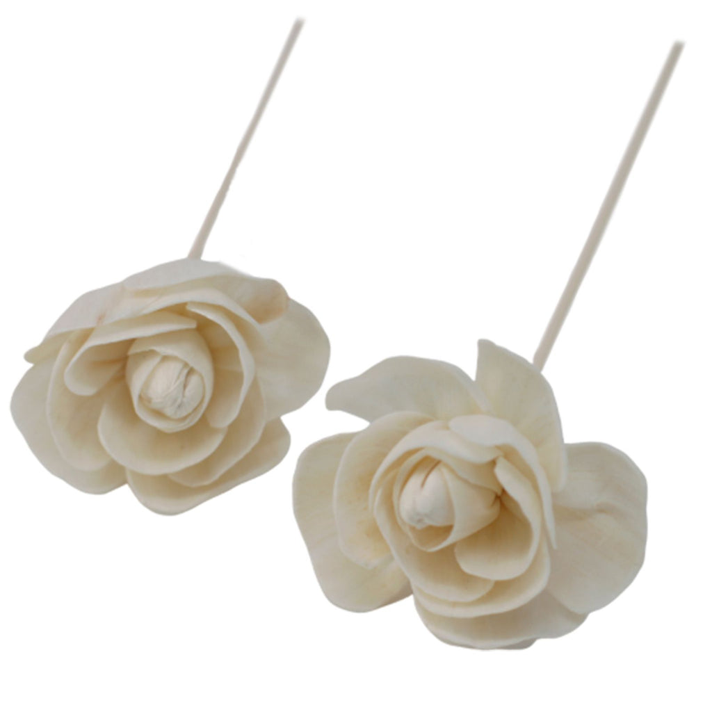 Natural Diffuser Flowers Rose on Reed for Home Fragrance Decor