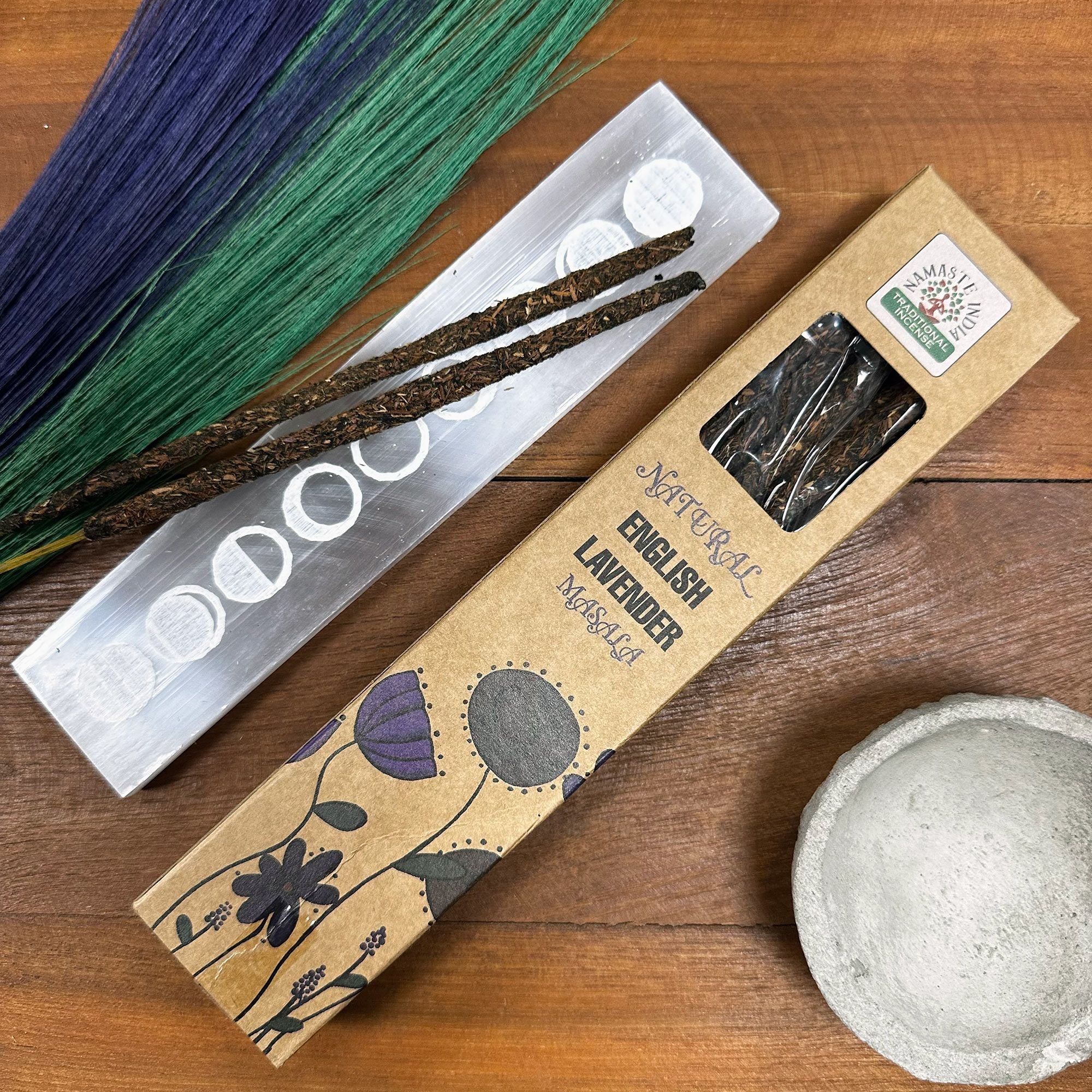 Natural Botanical Masala Incense Sticks with English Lavender Scent