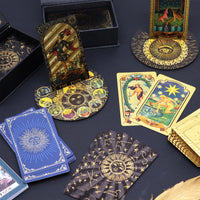 Pink Box Ruby Foil Tarot Card Gift Box Set - with booklet