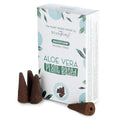 Plant Based Backflow Incense Cones with Aloe Vera for Home Use