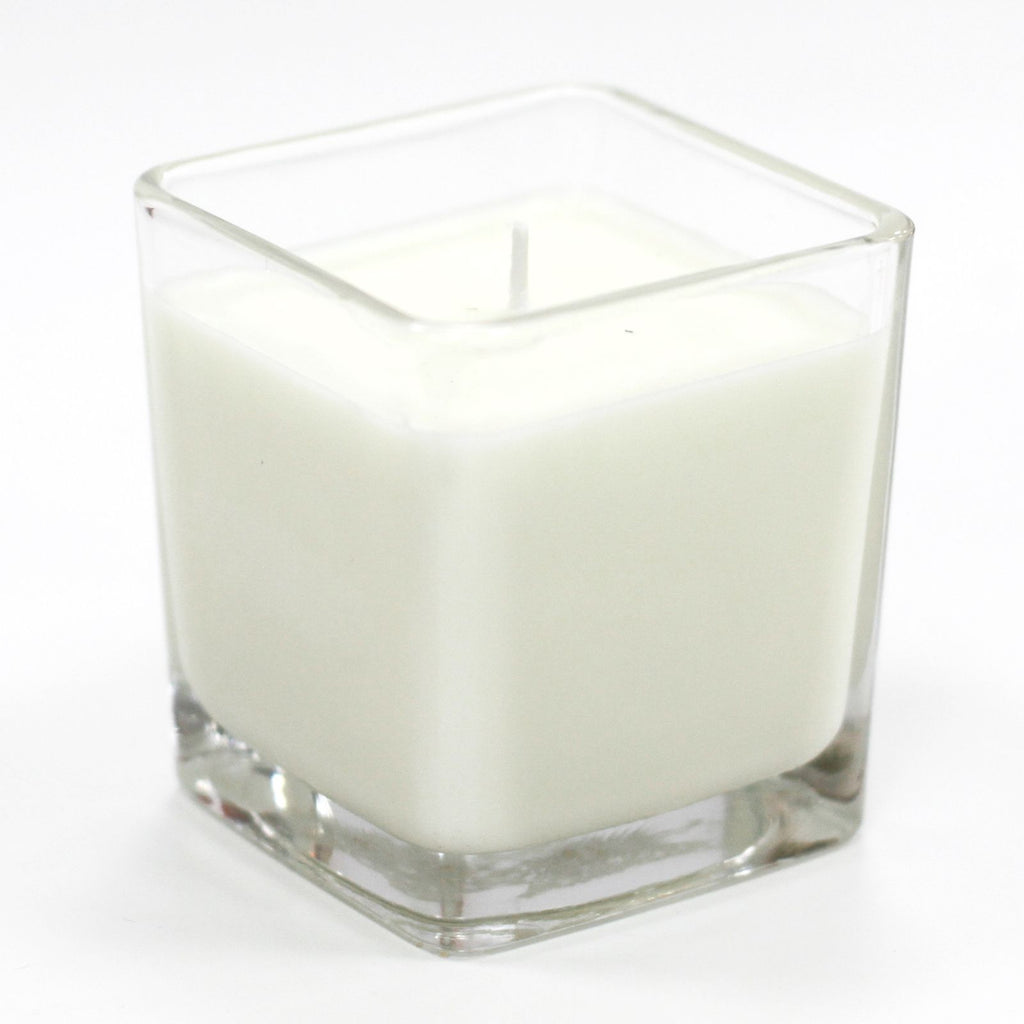 White Label Soy Wax Jar Candle with Cucumber and Mint Aroma