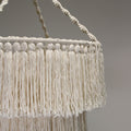 Macrame Soft Chandelier Natural Bohemian Style Home Decor Piece