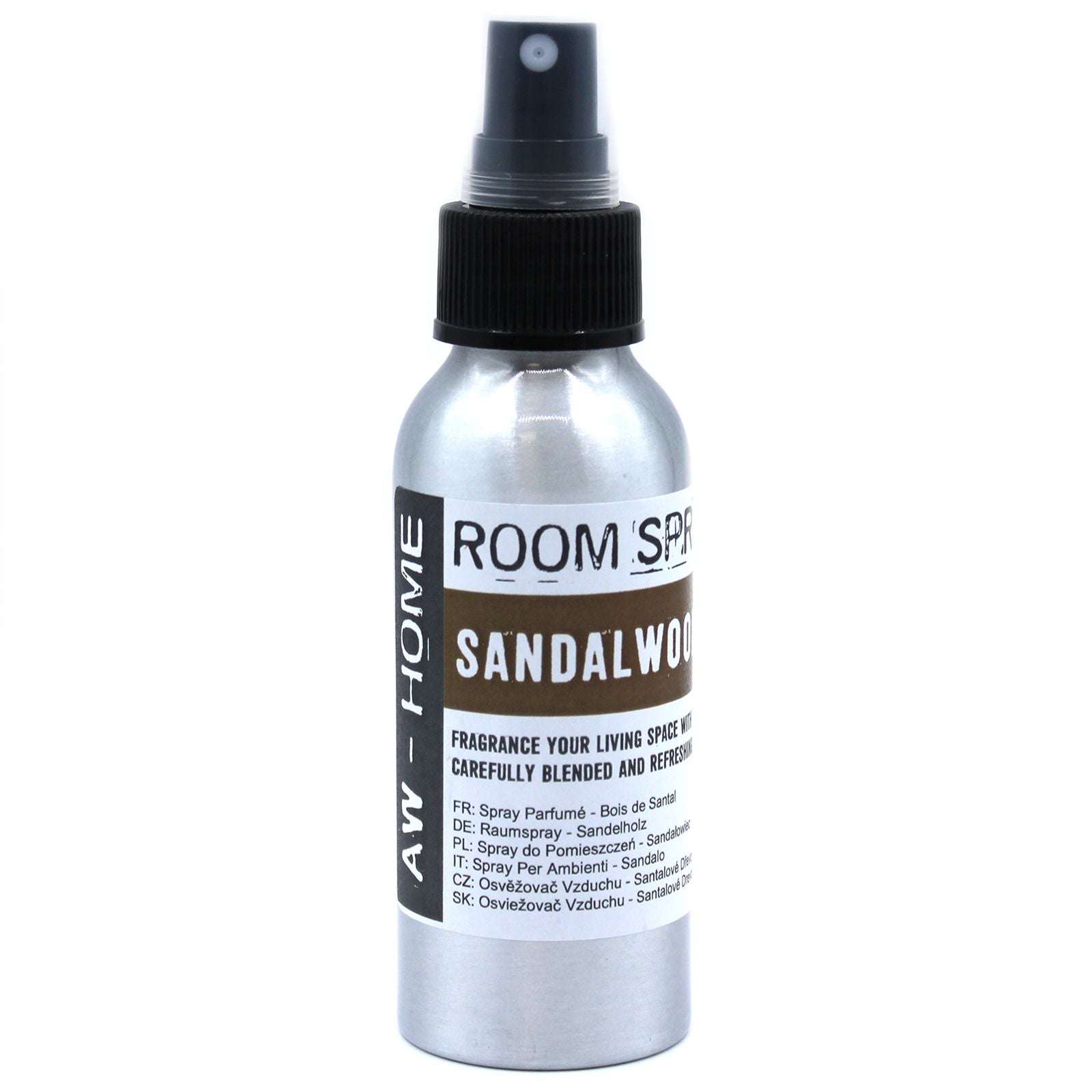 100ml Sandalwood Room Spray for Refreshing and Invigorating Spaces
