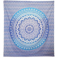 Umrao Mandala Blue Wall Hanging and Beach Spread for Decor