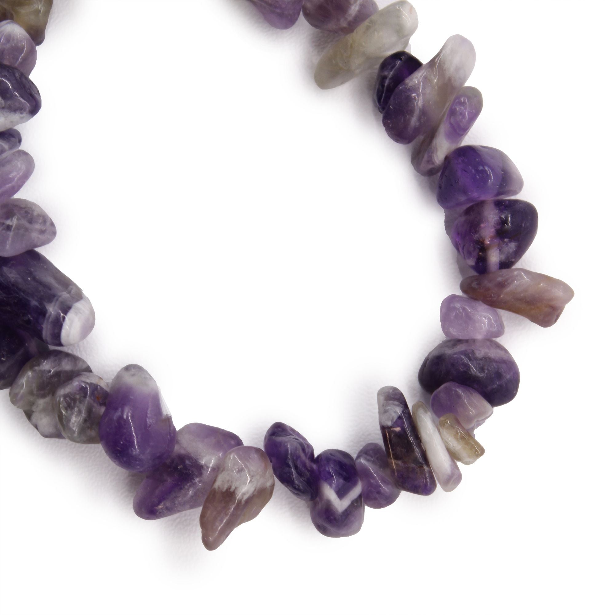 Stylish Chipstone Bracelet Featuring Amethyst Gemstone Chips