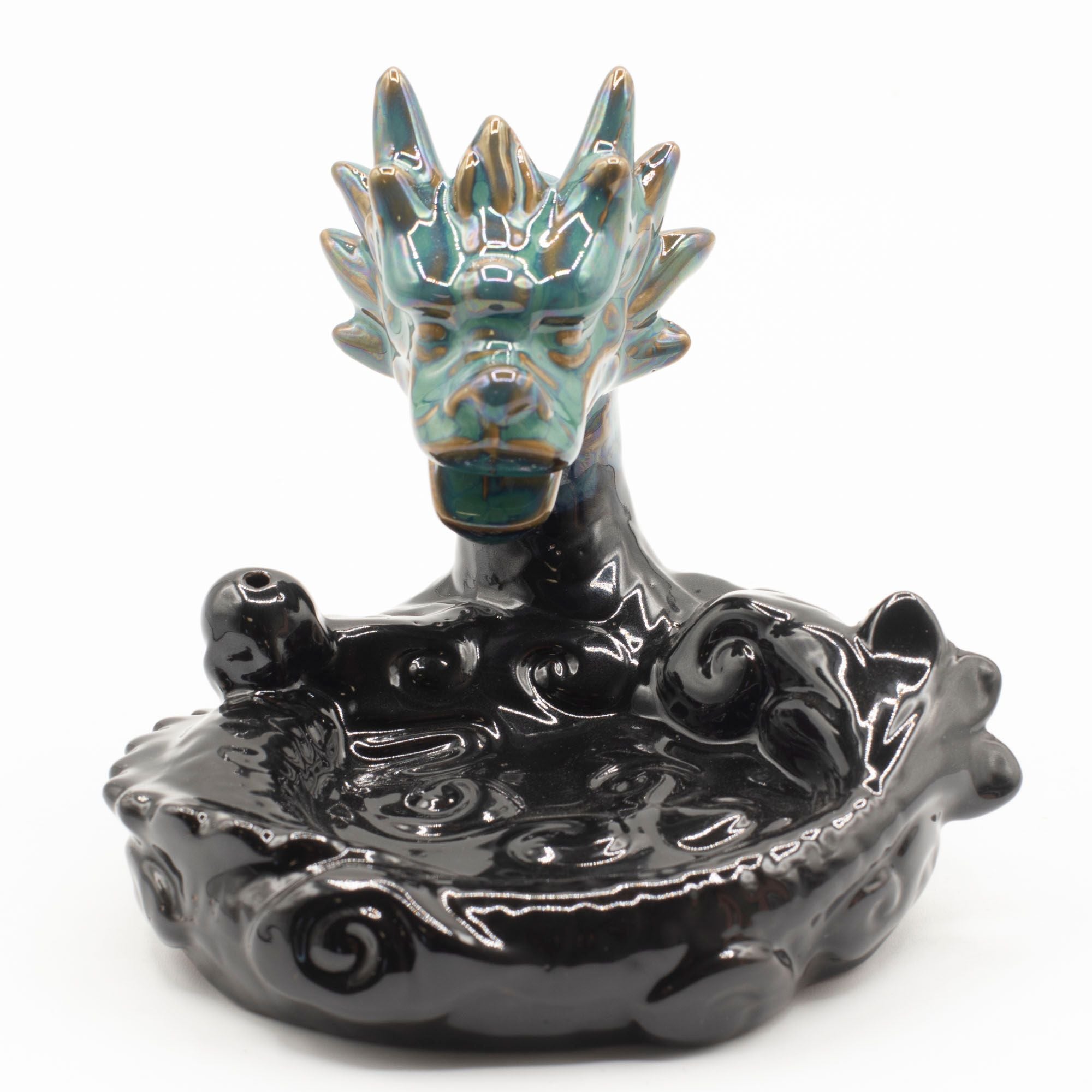 Large Dragon Pool Backflow Incense Burner for Stunning Atmosphere