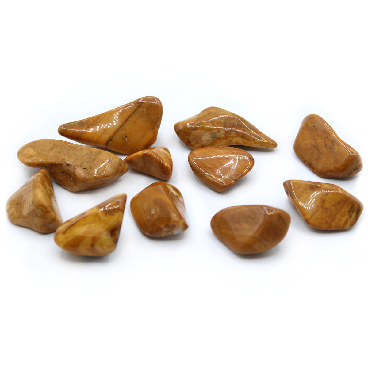Large Tumble Stones - Jasper - Yellow