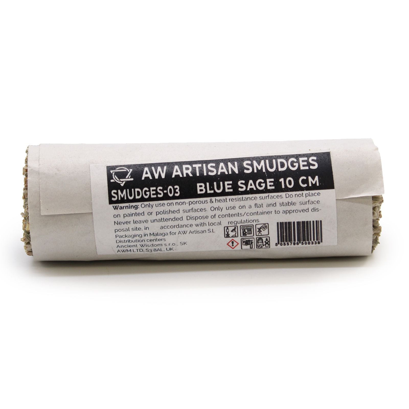 Blue Sage Smudge Stick 10 cm for Cleansing and Purifying Rituals