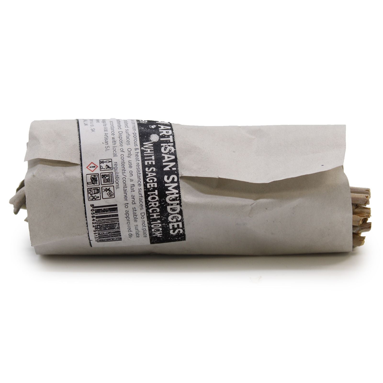 White Sage Smudge Stick Torch 10cm for Cleansing Your Space