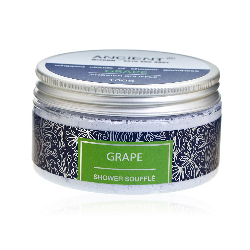 Shower Soufflé 160g Grape for Everyday Skin Care Routine