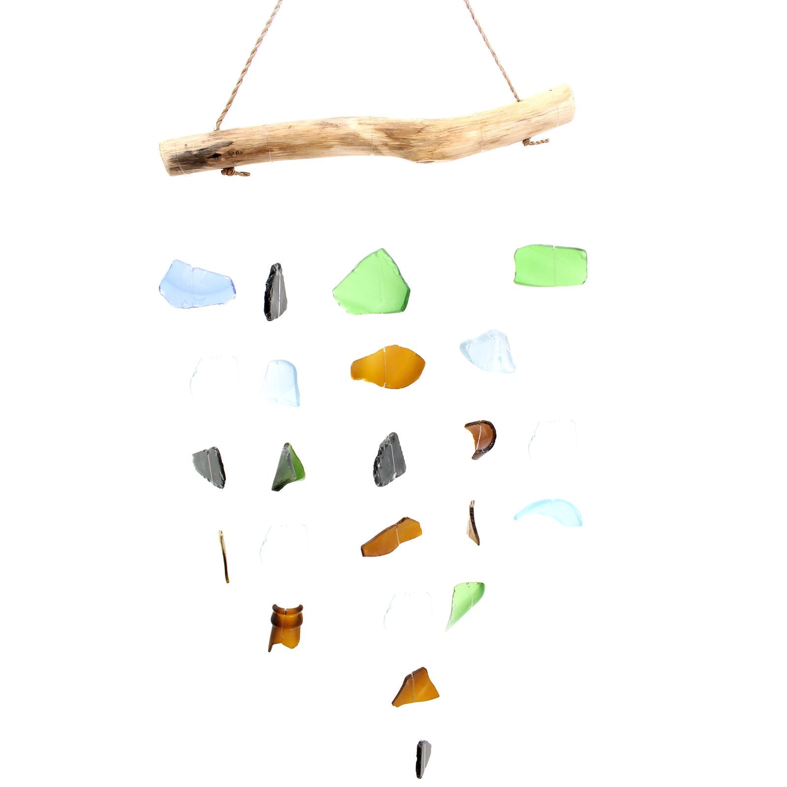 Simple Hanging Five Strings Wind Chimes in Multi Colour Design
