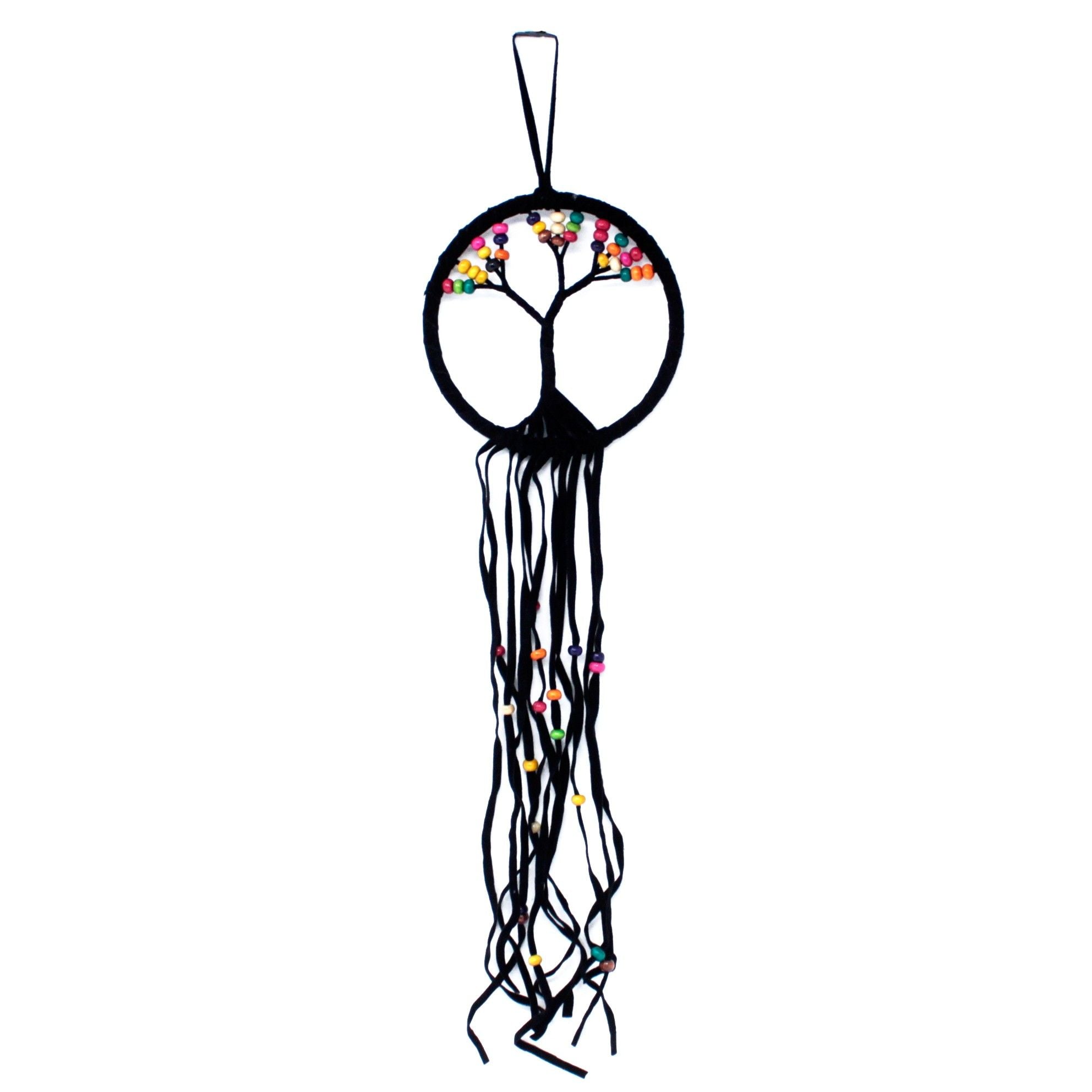 Tree of Life Dreamcatcher 12cm Assorted for Boho Home Decor
