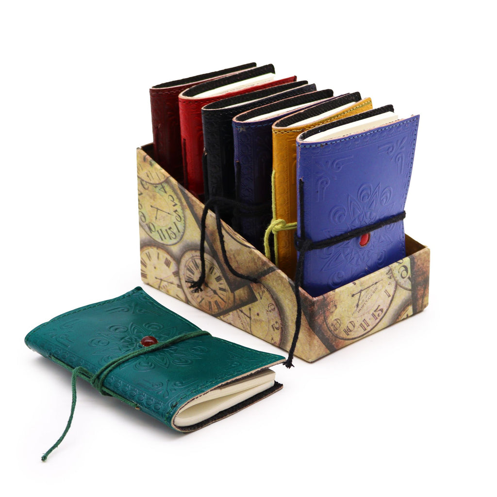 Assorted Gemstone Chakra Notebooks for Creative Writing Inspiration
