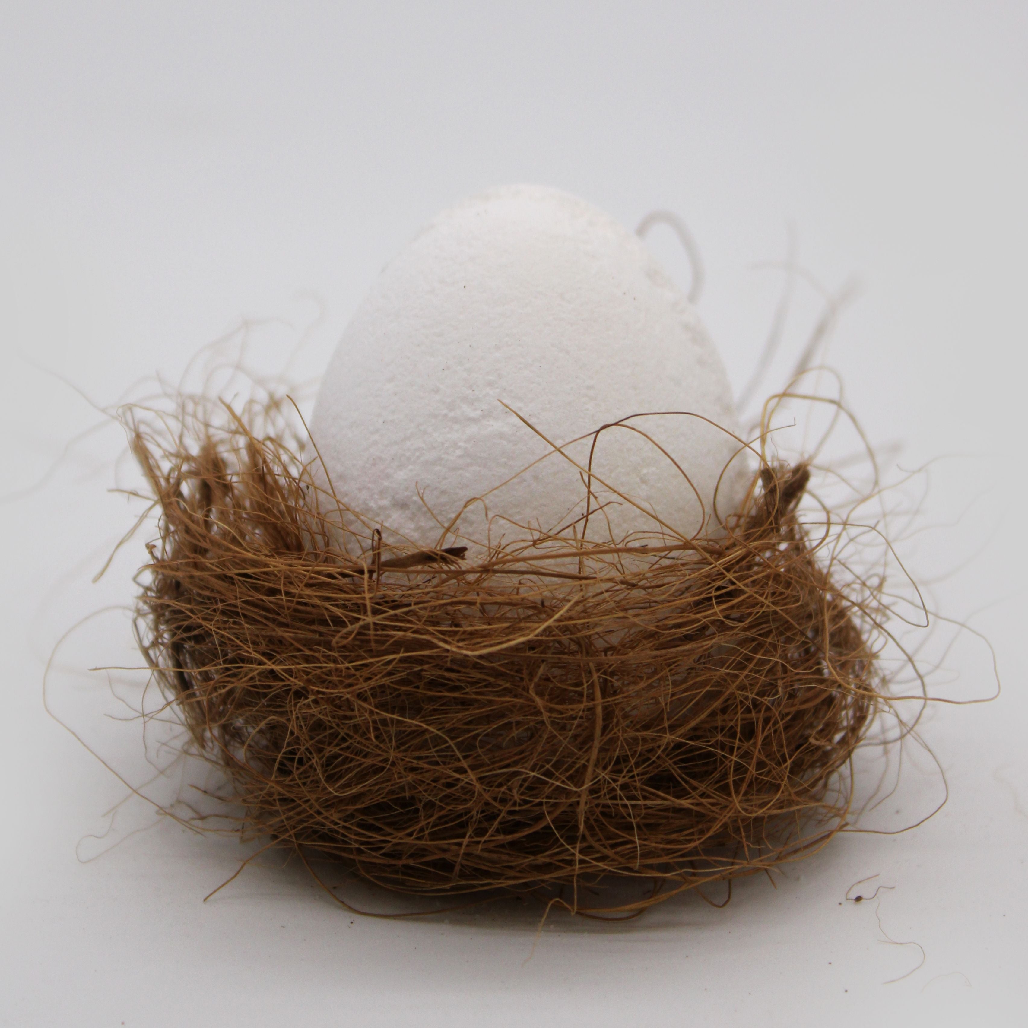 6 Coconut Bath Eggs in a Tray for an Enjoyable Bath Time Experience